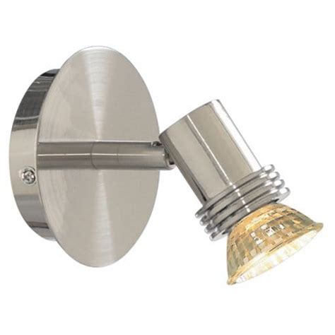 Searchlight Lighting P6331SS Decco Single Light Switched Wall Spot