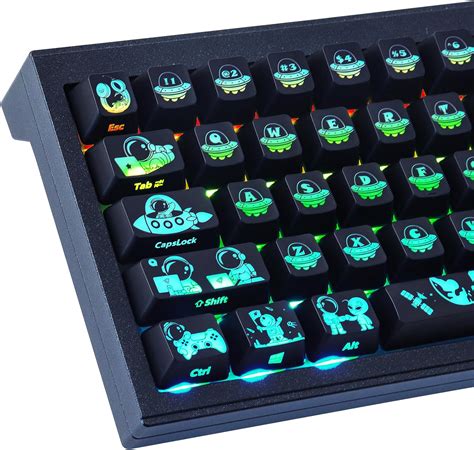 Amazon Hyekit Keycaps 108 Keys Side Printed Keycap Set OEM Profile