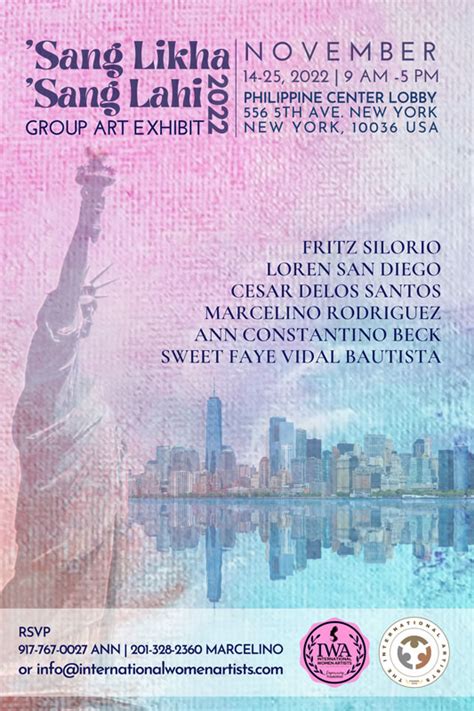 ‘Sang Likha ‘Sang Lahi Group Art Exhibit 2022 – Philippine Center New York