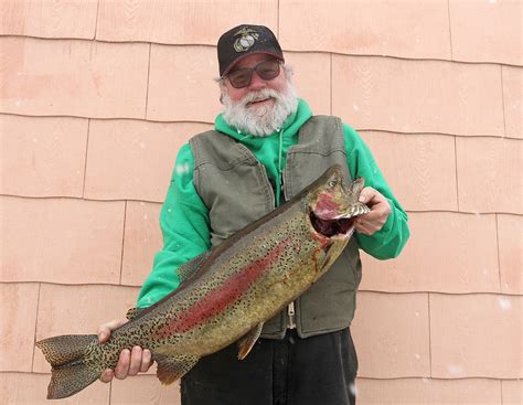 Angler Catches Trophy Rainbow Trout Western News