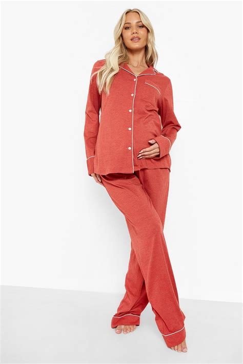 Maternity Pyjamas Maternity Nightwear Boohoo Uk