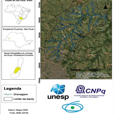 Fragilidade Potencial Da Bacia Hidrogr Fica Do C Rrego Da On A