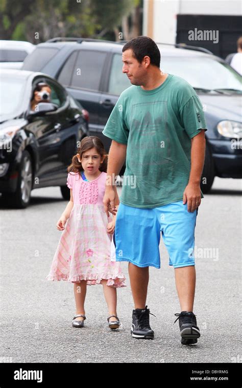 Adam Sandler And His Daughter Out And About In Beverly Hills Beverly Hills California 17 09