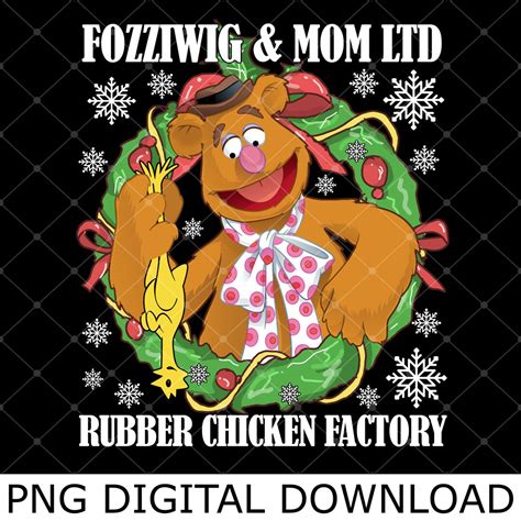 Fozziwig and Mom Rubber Chicken Factory Fozzie Bear Png - Etsy