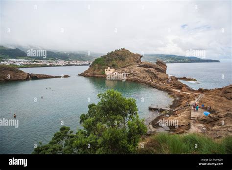 Islet Of Vila Franca Do Campo Sao Miguel Azores Stock Photo Alamy