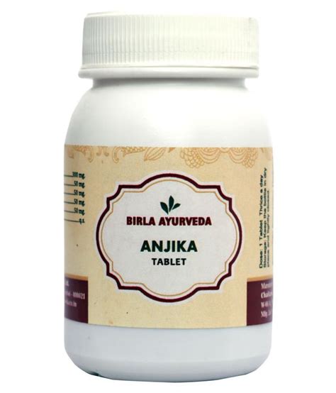 Birla Ayurveda Anjika Capsule Gm Pack Of Buy Birla Ayurveda Anjika