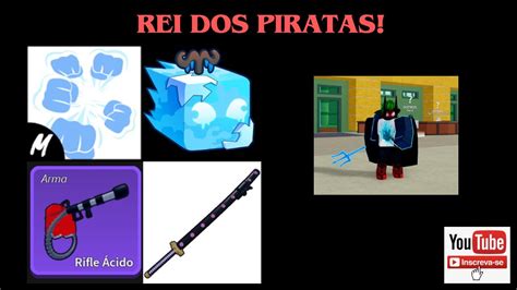 Blox Fruits O Novo Rei Dos Piratas Youtube