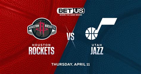 Rockets Vs Jazz Prediction Odds And NBA Picks Thursday April 11