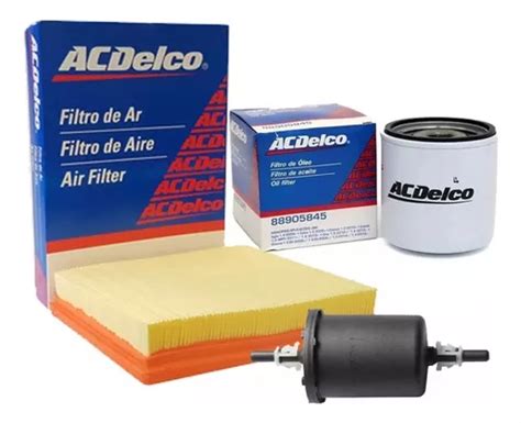 Kit Filtros Acdelco Agile Chevrolet Original