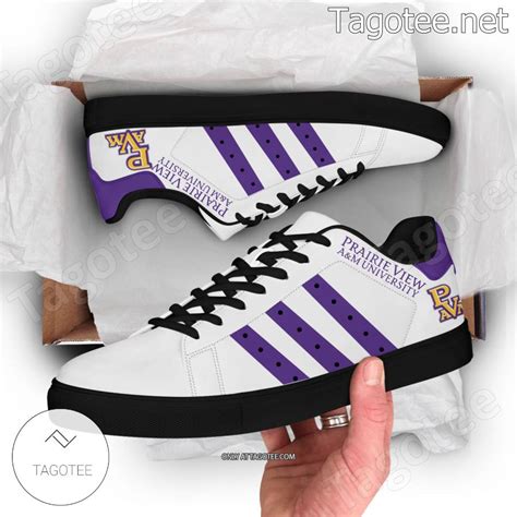 Prairie View A & M University Logo Low Top Shoes - EmonShop - Tagotee