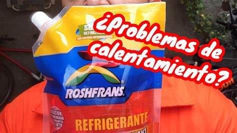 Refrigerante Roshfrans Cambio De Refrigerante En Dominar 250 YouTube