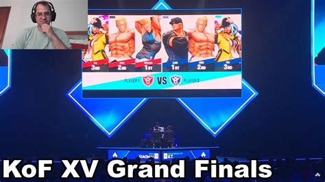 Just A Gamer Reacts KOF XV Grand Finals Xiaohai Vs E T YouTube