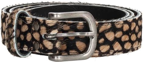 Hide Stitches El Paso Riem Reverse Leopard Bol