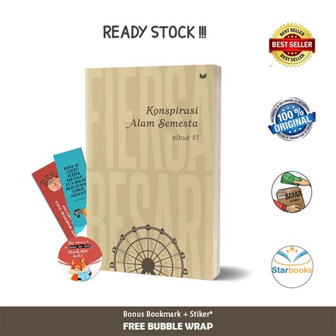 Jual New Cover Buku Konspirasi Alam Semesta Fiersa Besari Shopee