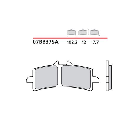 SET PASTIGLIE FRENO ANTERIORI SINTERIZZATE BREMBO 07BB37SA PER KTM 1290