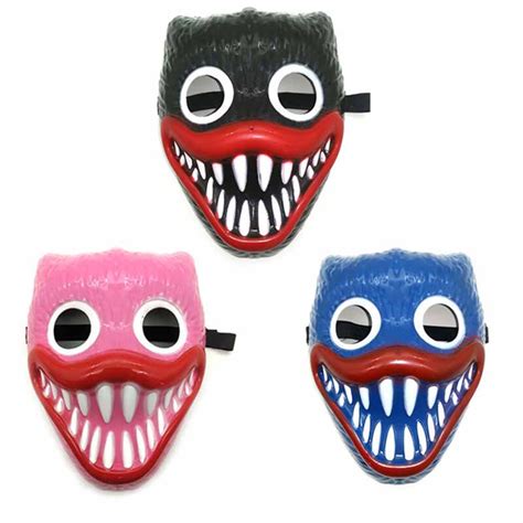 Halloween Cosplay Masks Poppy Playtime Movie Huggy Wuggy Mask For Adult