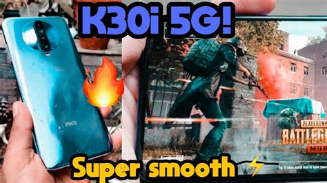 XIAOMI K30i 5G PUBG TEST K30i With Fps PUBG TEST PUBG MOBILE