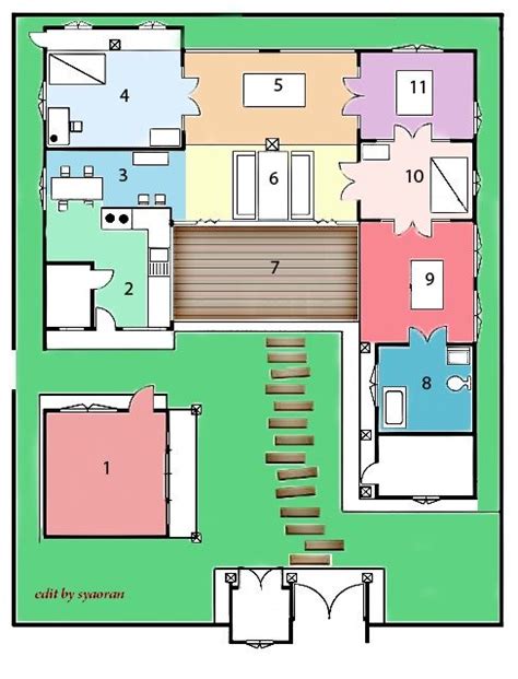 traditional korean house plan - Shonna Judge