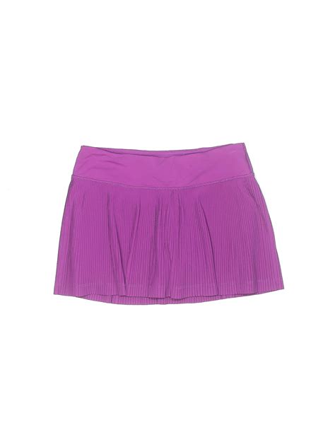 Lululemon Athletica Solid Purple Active Skort Size 6 49 Off ThredUP