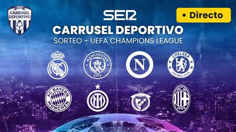 SORTEO De Los Cuartos De Final De La UEFA Champions League EN