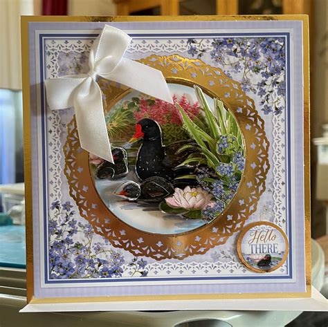 Delightful Birds Greeting Card Hunkydory
