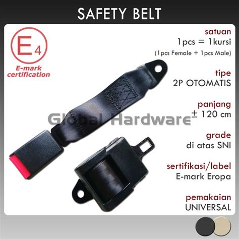 Jual Sabuk Pengaman Titik Otomatis Safety Belt Point Auto Di