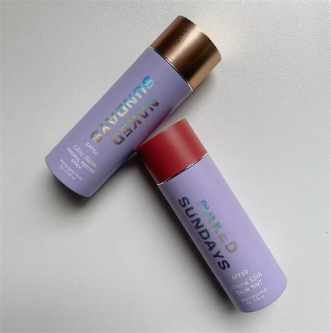 Naked Sundays SPF Glow Balm Mineral Peptide Stick Review PS Beauty