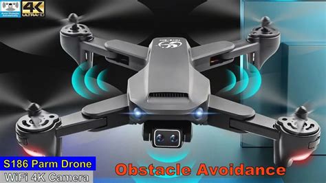 S186 Obstacle Avoidance 4K Low Budget Drone Just Released YouTube