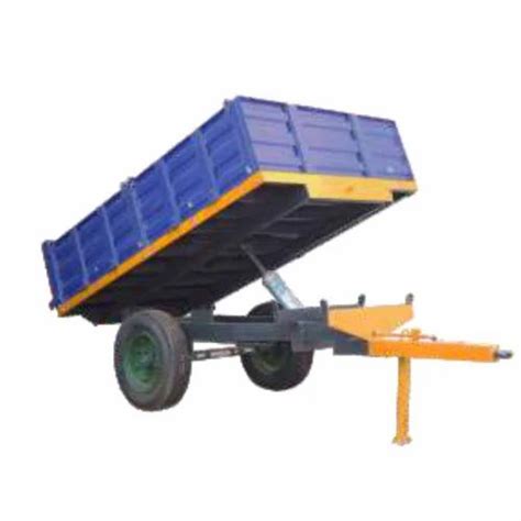 Mild Steel Hydraulic Tractor Trolley For Construction At Best Price In