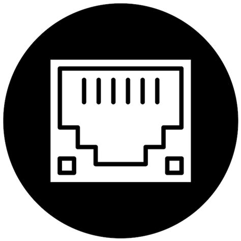 Premium Vector Vector Design Ethernet Port Icon Style