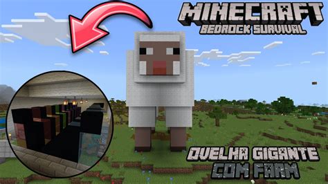 Minecraft Fazendo Uma Ovelha Gigante Farm De L No Interior