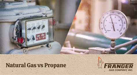 The Difference Between Natural Gas And Propane Franger Gas Company Inc