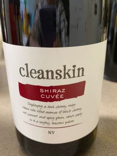 Nv Cleanskin Shiraz Cuvée Vivino Canada