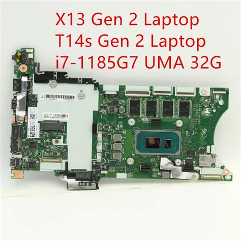 Motherboard For Lenovo ThinkPad X13 Gen 2 T14s Gen 2 Laptop Mainboard