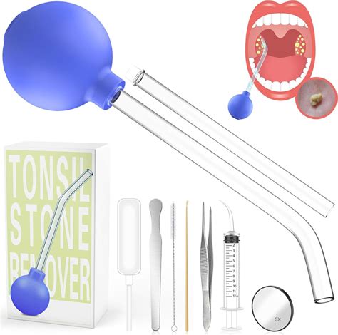 Amazon Voraiya Easy Tonsil Stone Remover Vacuum Upgrade Pcs