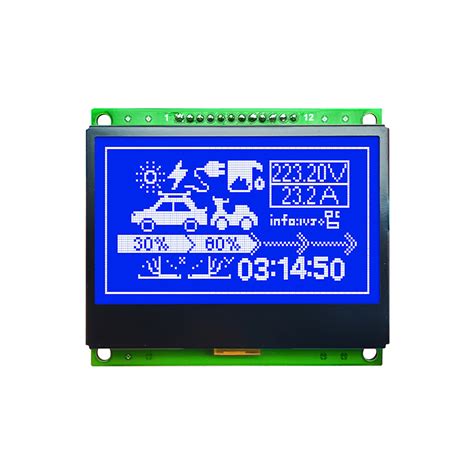 128X64 Graphic LCD Display STN Blue Display With White Backlight