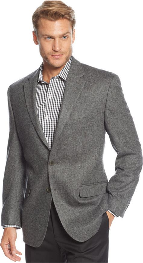 Lauren Ralph Lauren Cashmere Blend Herringbone Classic Fit Sport Coat