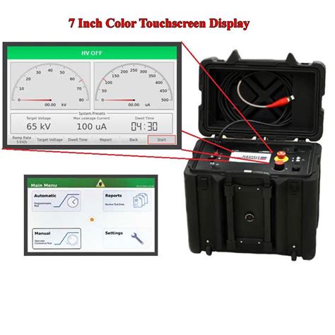 Hipotronics Pl Hd High Duty Cycle Kv Dc Hipot Tester With Color