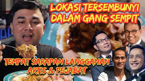 Sarapan Legendaris Di Bandung Adanya Di Gang Sempitlangganan Artis