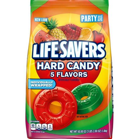 Life Savers 5 Flavors Hard Candy 50-Ounce Party Size Bag | eBay