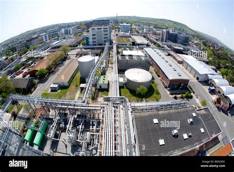 Premises of the pharmaceutical company Boehringer Ingelheim GmbH ...