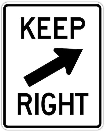 regulatory road signs meanings