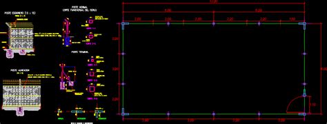 Perimeter Fence Project Dwg Full Project For Autocad • Designs Cad