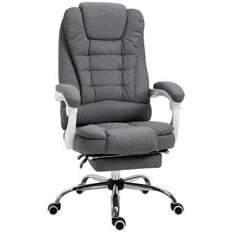 Vinsetto High Back Office Chair Swivel Task Chair With Retractable