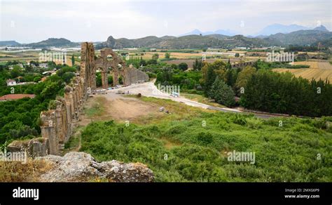 Aspendos Ancient City - Antalya - TURKEY Stock Photo - Alamy