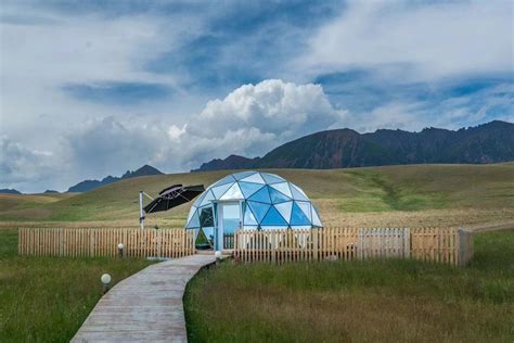 Luxury Outdoor Hotel Restaurant House PVC Glass Igloo Dome Tent