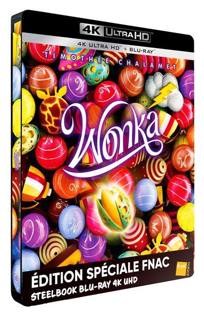 Wonka K D Blu Ray Steelbook Fnac Exclusive France Hi Def