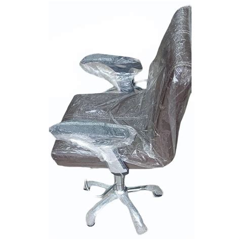 Rexine Mid Back Revolving Office Chair Brown Base At Rs In Navi