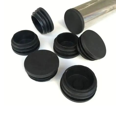 22mm Round Plastic Plug Pipe Tubing End Cap Durable Chair Glide Round Pipe End Cap Cover For