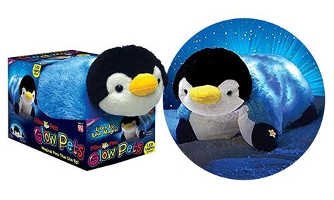 As Seen On Tv Pillow Pets Dream Lites Playful Penguin Plush Toy